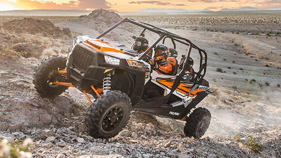 Rzr XP® 4 Turbo EPS WALKER EVANS NEEDLE SHOCKS
